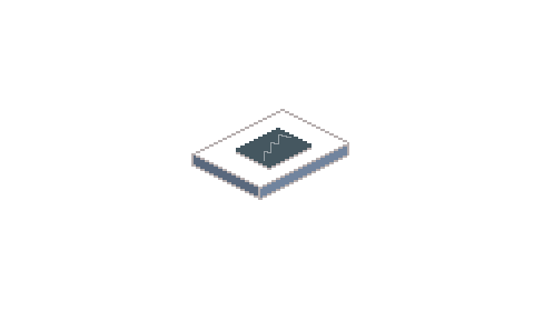 Ein stilisiertes Papier, auf dem eine Grafik zu sehen ist auf der ein Chart nach oben zeigt. 