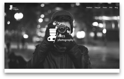TYPO3-Template for photography