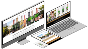 Website mumm und co wird auf verschiedenen Endgeräten angezeigt